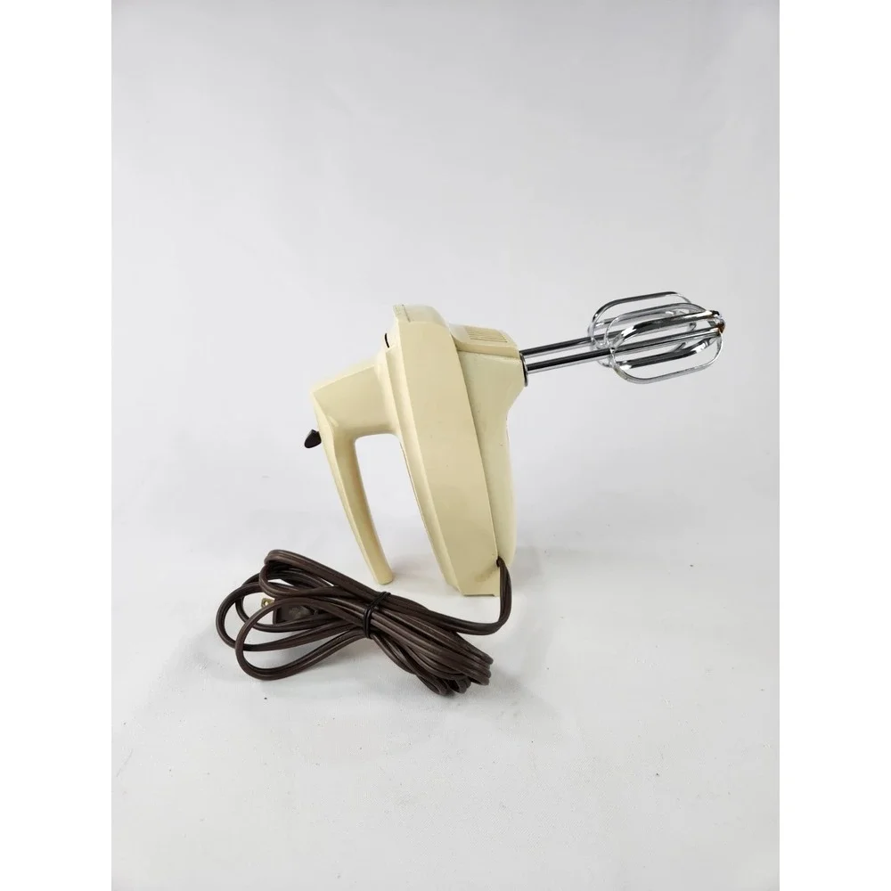 Vintage Jcpenny Mixmaster Hand Mixer Beater Fold Stir Mix‎ Beat Whip Beaters